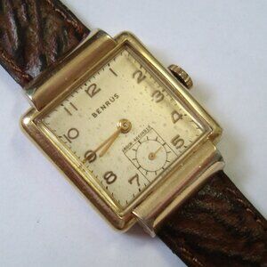 VINTAGE WIND UP BENRUS ,RUN GREAT,CASE SIZE 25 MM